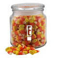 Luna Glass Jar w/ Candy Corn